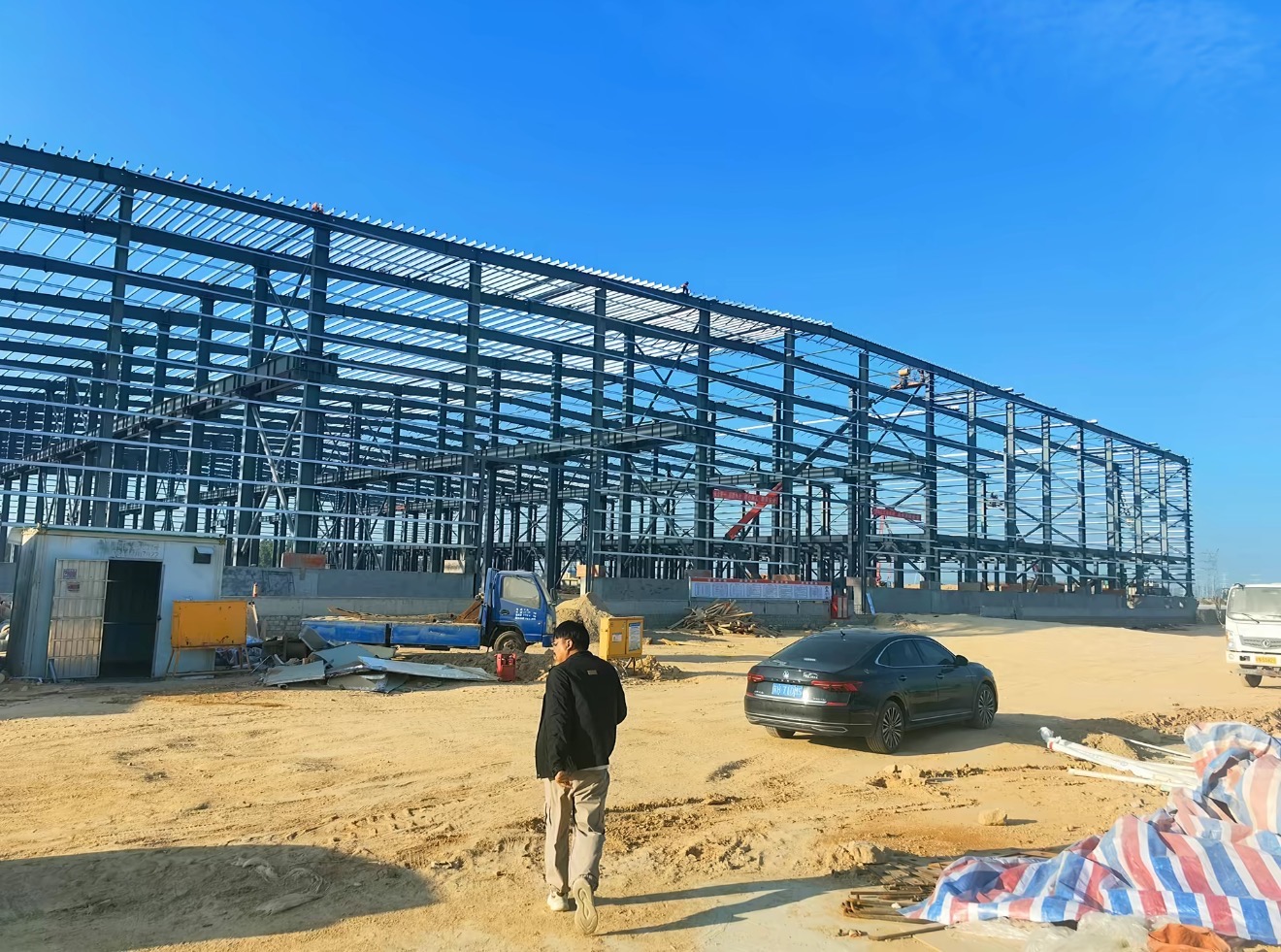 Warehouse steel structure frame reference for Perth and Australia project buyers