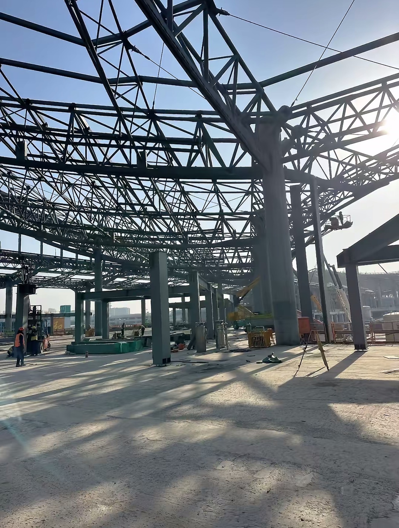 Australia steel structure packing list support for warehouse steel building delivery
