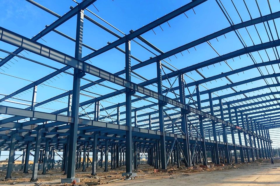 Saudi Arabia factory expansion steel structure supplier